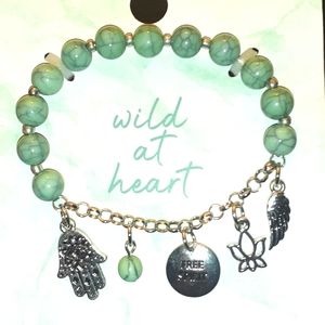 Charm bracelet Wild at Heart